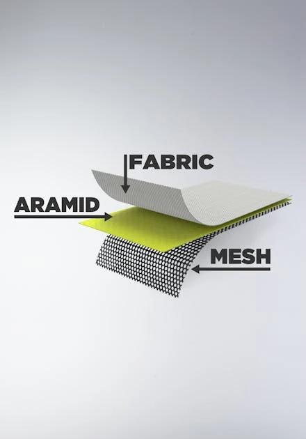 Sovracamicia Donna Course Rinforzata In Aramide Nero-Verde 12 Sovracamicia Donna Course Rinforzata In Aramide Nero-Verde - immagine 12