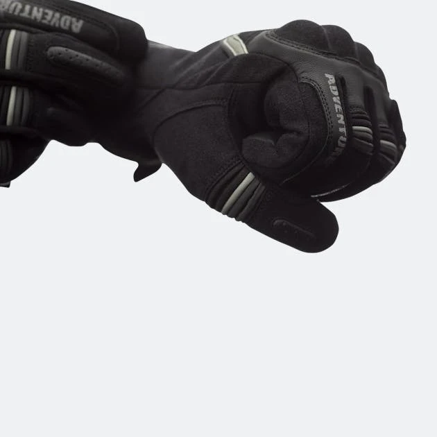 Guanti Moto RST Adventure-X Neri 2 Guanti Moto RST Adventure-X Neri - immagine 2