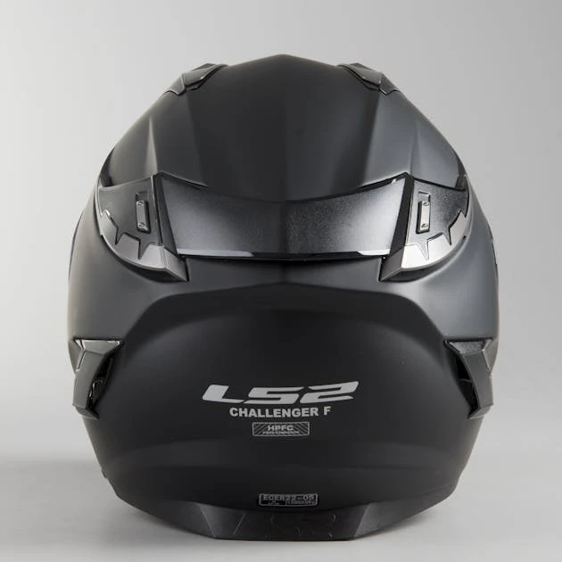 Casco Integrale LS2 FF327 Challenger Solid Nero Opaco 17 Casco Integrale LS2 FF327 Challenger Solid Nero Opaco - immagine 17