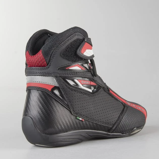 Scarpe Moto Eleveit T Sport Nero-Rosso 4 Scarpe Moto Eleveit T Sport Nero-Rosso - immagine 4