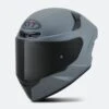 Casco Integrale KYT TT-Course Plain Grigio Opaco