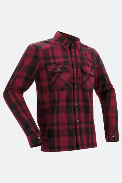 Camicia Moto Richa Forest Nero-Borgogna 3 Camicia Moto Richa Forest Nero-Borgogna - immagine 3