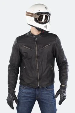 Giacca In Pelle SPIDI Garage Robust Nero