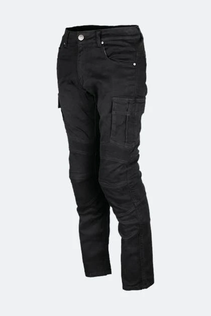 Pantaloni Moto Cargo GMS Lizard Neri 1 Pantaloni Moto Cargo GMS Lizard Neri