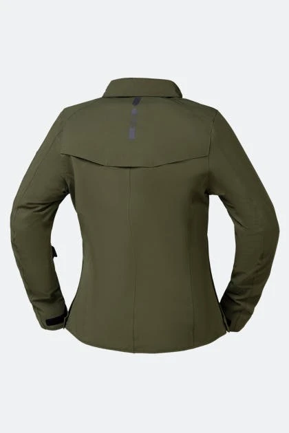 Giacca Moto Donna IXS Urban Destination-ST-Plus Oliva 2 Giacca Moto Donna IXS Urban Destination-ST-Plus Oliva - immagine 2