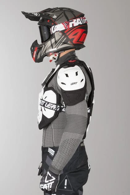 Pettorina Leatt 5.5 Bianca 2 Pettorina Leatt 5.5 Bianca - immagine 2