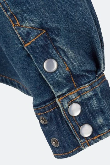 Camicia Moto Segura Terence Blu 3 Camicia Moto Segura Terence Blu - immagine 3