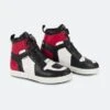 Scarpe Moto Bering Reflex A-Top Nero-Bianco-Rosso