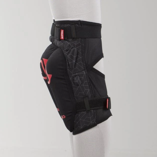 Ginocchiere Bambino Acerbis X-SoftNero-Rosso 2 Ginocchiere Bambino Acerbis X-SoftNero-Rosso - immagine 2