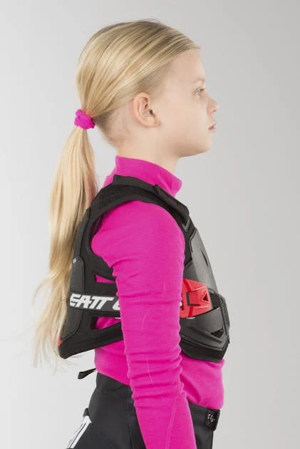 Pettorina Bambino Leatt 2.5 110-134cm Nero-Rosso 4 Pettorina Bambino Leatt 2.5 110-134cm Nero-Rosso - immagine 4