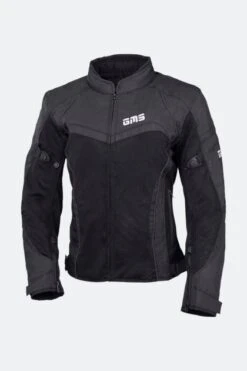 Giacca Moto Donna GMS Tara Mesh Nera