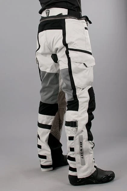 Pantaloni Rev'It! Cayenne Pro Lunghi Grigio Chiaro-Nero 6 Pantaloni Rev'It! Cayenne Pro Lunghi Grigio Chiaro-Nero - immagine 6