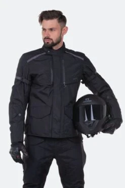 Giacca Moto Course Commuter Nera