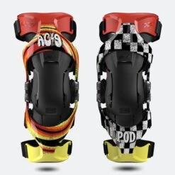 Ginocchiere Bambino POD K4 2.0 AC9 Arancio-Giallo (taglia Unica)