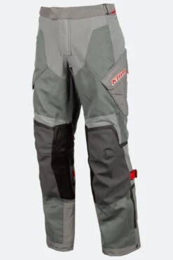 Pantaloni Moto Klim Baja Grigio Chiaro-Redrock