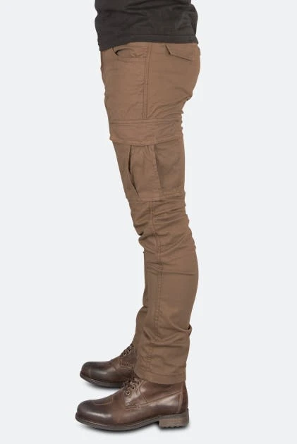 Pantaloni Cargo Moto Course Caféman Rinforzati In Aramide Tapered Fit Sabbia 2 Pantaloni Cargo Moto Course Caféman Rinforzati In Aramide Tapered Fit Sabbia - immagine 2