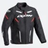 Giacca Moto Bambino Ixon Striker Nero-Bianco