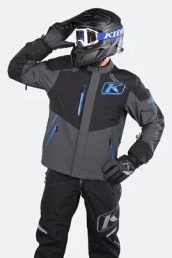 Giacca Klim Traverse Nero-Blu