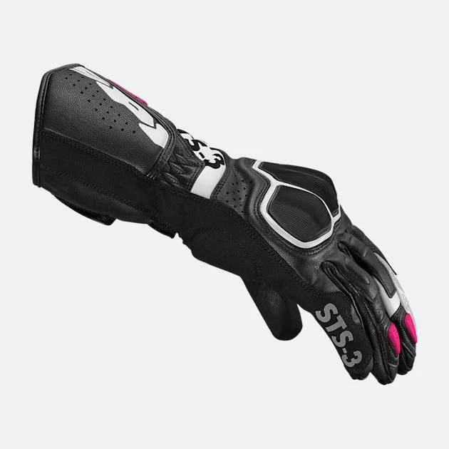 Guanti Moto Donna SPIDI STS-3 Fucsia-Nero 3 Guanti Moto Donna SPIDI STS-3 Fucsia-Nero - immagine 3