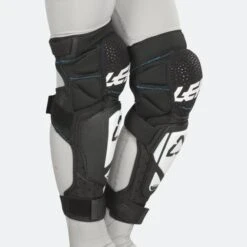 Ginocchiere Bambino Leatt 3DF Hybrid EXT Bianco-Nero