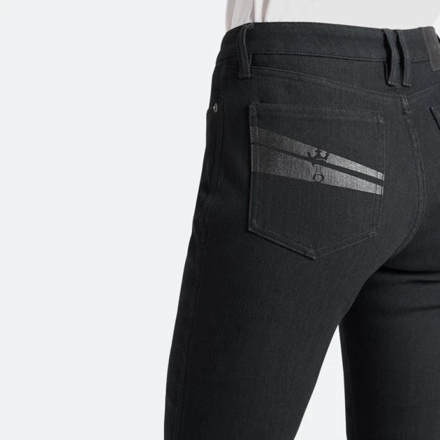 Jeans Moto Donna Pando Moto Kissaki Dyn 01 Neri 5 Jeans Moto Donna Pando Moto Kissaki Dyn 01 Neri - immagine 5