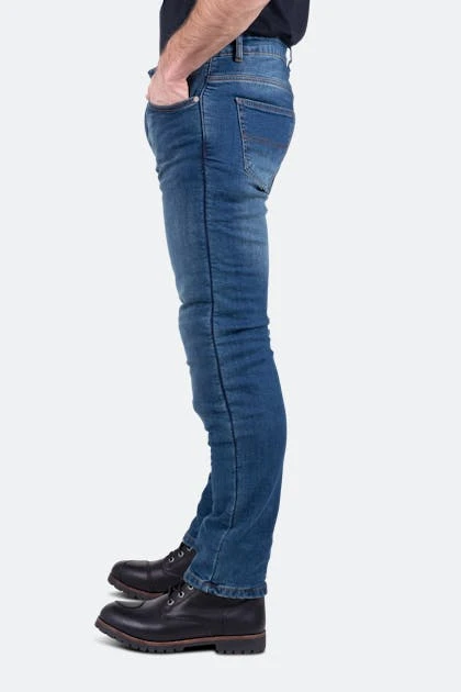 Jeans Moto Course Jones Straight/Regular Blu Scuro 2 Jeans Moto Course Jones Straight/Regular Blu Scuro - immagine 2