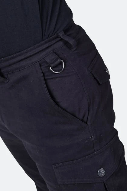 Pantaloni Cargo Moto Ride & Sons Rally Neri 10 Pantaloni Cargo Moto Ride & Sons Rally Neri - immagine 10