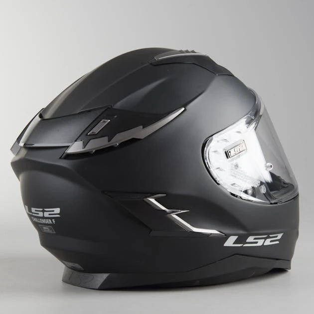 Casco Integrale LS2 FF327 Challenger Solid Nero Opaco 16 Casco Integrale LS2 FF327 Challenger Solid Nero Opaco - immagine 16