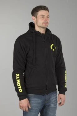 Felpa Con Cappuccio XLMOTO Rinforzata In Aramide Nero-Giallo -Vendite LEATT a39a1dd84d27955820307591f857408cceccfa30 1513 HXLM Y L maj172017 11