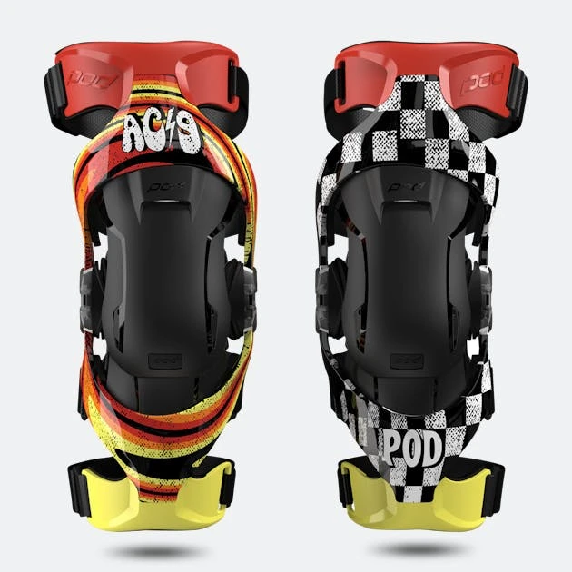 Ginocchiere POD K4 2.0 AC9 Arancio-Giallo 1 Ginocchiere POD K4 2.0 AC9 Arancio-Giallo