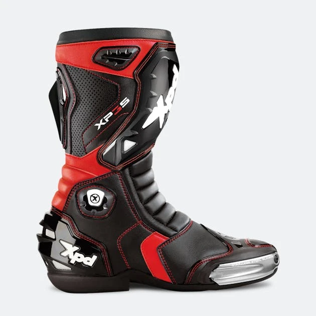 Stivali Moto SPIDI XPD XP3-S Nero-Rosso 1 Stivali Moto SPIDI XPD XP3-S Nero-Rosso