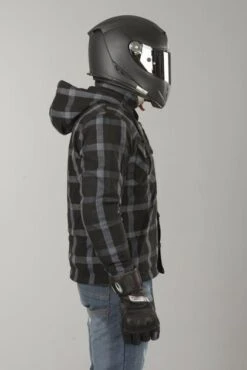 Camicia Con Cappuccio Richa Lumber Nero-Grigio -Vendite LEATT aa76d4a859ca1cd080ed09799a5cc22472a92b66 1 2LUH100100L lut122018 6