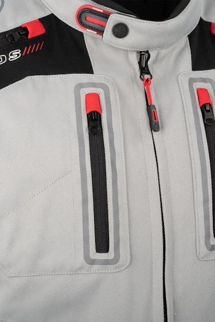 Giacca Moto Bering Portland Nero-Grigio 9 Giacca Moto Bering Portland Nero-Grigio - immagine 9