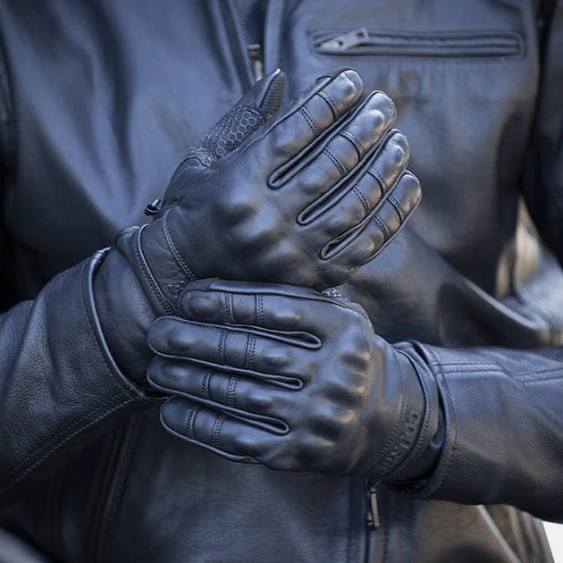 Guanti Moto Course Wasteland Neri 2 Guanti Moto Course Wasteland Neri - immagine 2