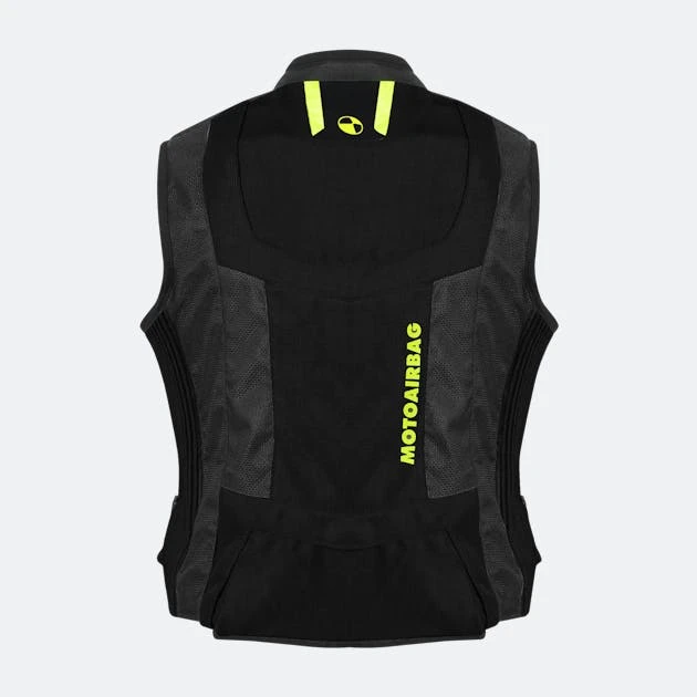 Gilet Airbag MOTOAIRBAG® V3 Nero-Giallo 2 Gilet Airbag MOTOAIRBAG® V3 Nero-Giallo - immagine 2
