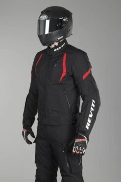 Giacca Rev'It! Jupiter 2 Nero-Rosso -Vendite LEATT b1f472192dd5207274de079b24e58d620e656460 131308519210507977FJT2191200 L Feb032017 1