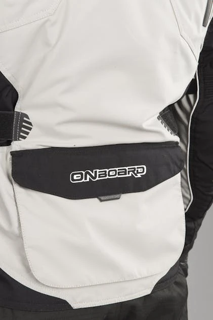 Giacca ON BOARD Stone 4 Seasons Nero-Grigio Chiaro 15 Giacca ON BOARD Stone 4 Seasons Nero-Grigio Chiaro - immagine 15