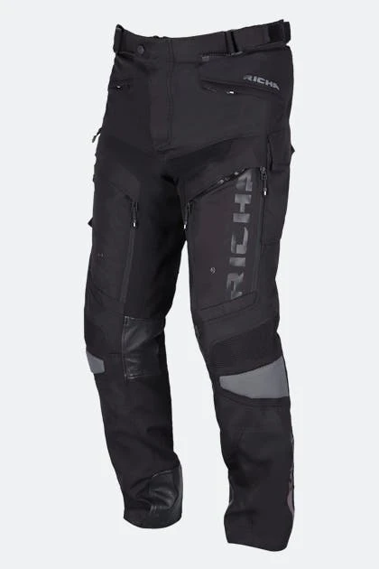 Pantaloni Moto Richa Infinity 2 Adventure Neri 3 Pantaloni Moto Richa Infinity 2 Adventure Neri - immagine 3