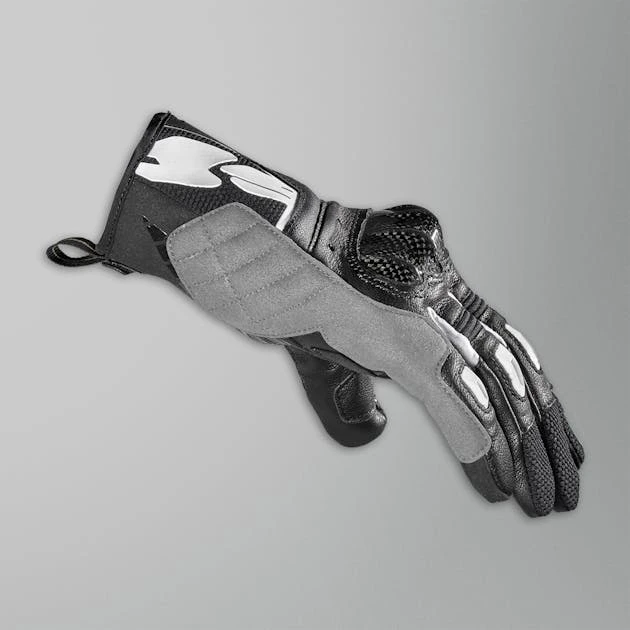 Guanti SPIDI G-Carbon Nero-Bianco 2 Guanti SPIDI G-Carbon Nero-Bianco - immagine 2