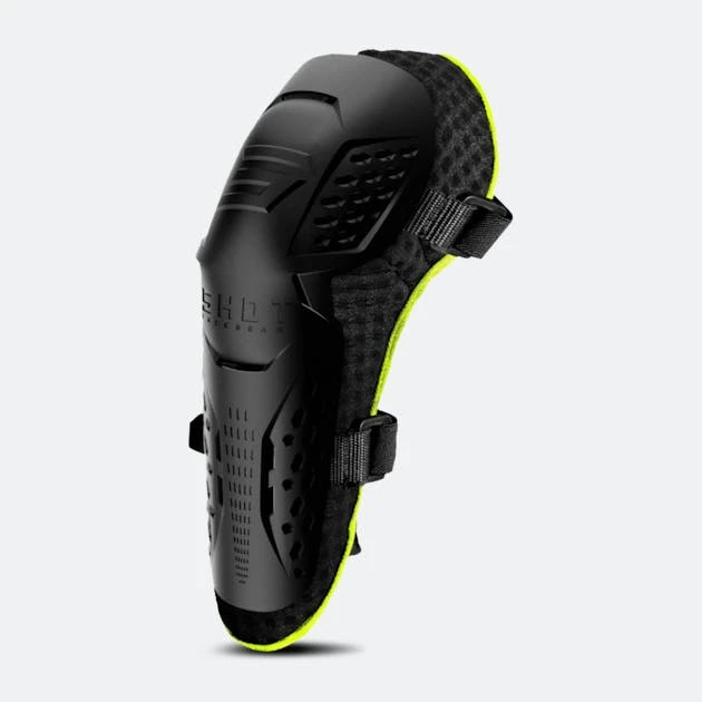 Gomitiere Shot Optimal 2.0 Nero-Giallo Neon 2 Gomitiere Shot Optimal 2.0 Nero-Giallo Neon - immagine 2