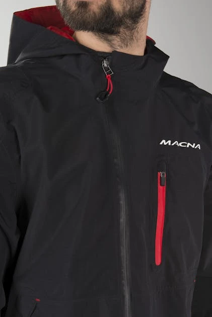 Giacca Antipioggia Macna Refuge Nero 9 Giacca Antipioggia Macna Refuge Nero - immagine 9