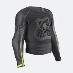 Giacca Protettiva Bambino Zandonà Netcube X8 Nero-Giallo Fluo