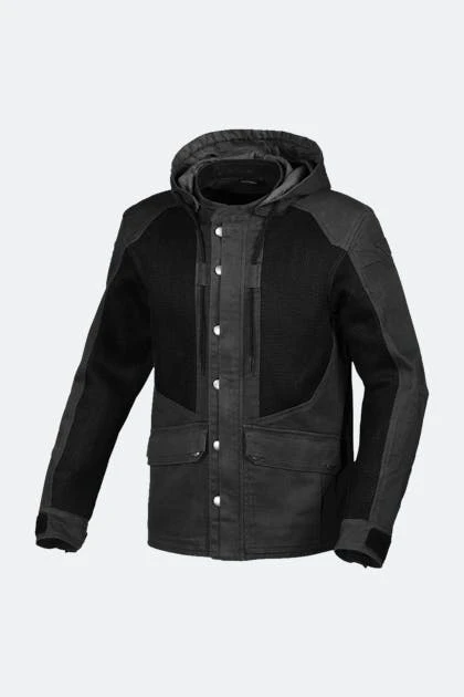 Giacca Moto Macna Airstrike Nera 1 Giacca Moto Macna Airstrike Nera