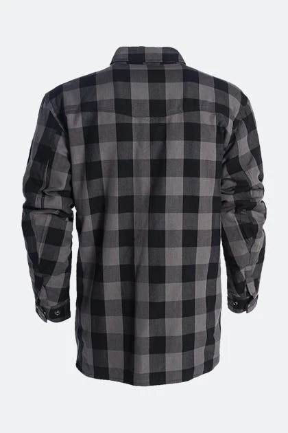 Camicia Moto West Coast Choppers Aramid Grigio-Nero 2 Camicia Moto West Coast Choppers Aramid Grigio-Nero - immagine 2