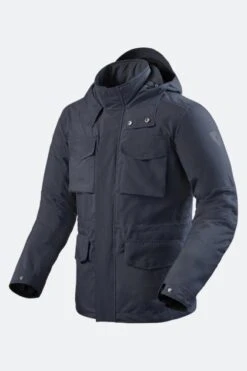 Giacca Moto Rev’it! Triomphe H2O Blu Scuro