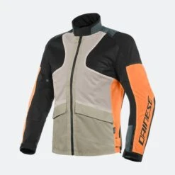 Giacca Moto Dainese Air Tourer Tex Grigio-Arancio-Nero