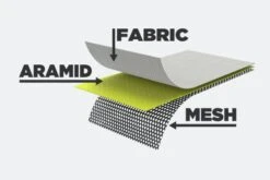 Felpa XLMOTO Rinforzata In Aramide Nero-Giallo -Vendite LEATT be4ac1035435403d1bebed020088d457d22d19c6 aramid example 5