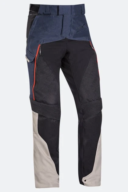 Pantaloni Moto Ixon Eddas Grege-Blu-Nero 1 Pantaloni Moto Ixon Eddas Grege-Blu-Nero