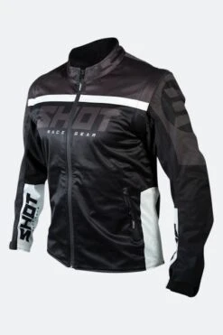 Giacca Enduro Shot Softshell Lite 2.0 Nero-Bianco