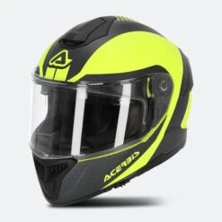 Casco Integrale Acerbis Krapon Giallo Fluo-Nero
